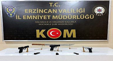 Erzincan'da organize operasyon