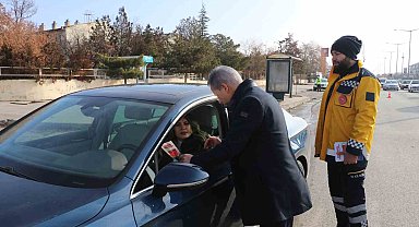 Erzincan'da "Yaşama yol ver" dediler