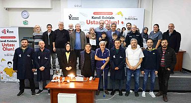 Esenler'de "Kendi Evinizin Ustası Olun" projesi ilk mezunlarını verdi