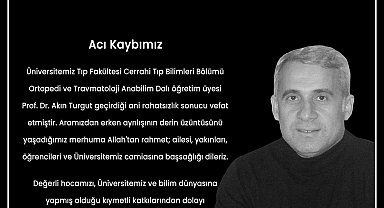 ESOGÜ Rektörlüğü'nden taziye mesajı