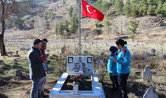 Feke'de şehitlere vefa