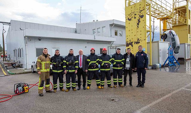 Filistinli 'alev avcıları', Bursa'da eğitiliyor