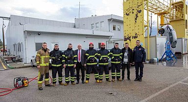 Filistinli 'alev avcıları', Bursa'da eğitiliyor