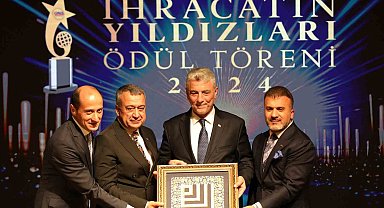 Gaziantep'te ihracatın yıldızları ödüllendirildi