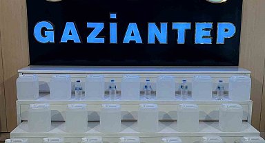 Gaziantep'te sahte alkol operasyonu: 4 kişi tutuklandı