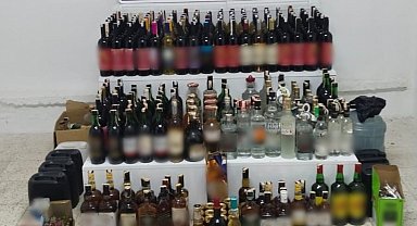 Gaziantep'te sahte ve kaçak alkol operasyonu: 6 gözaltı