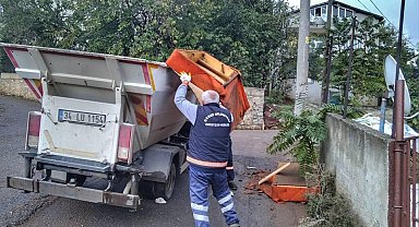 Gebze'de bu yıl tonlarca atık toplandı