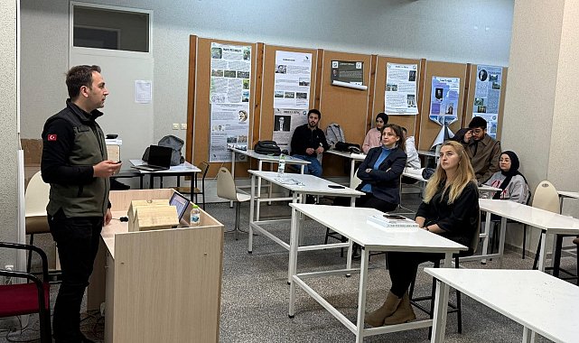 Geleceğin mimarlarına Düzce'deki ormancılık faaliyetleri anlatıldı