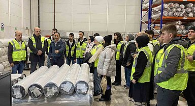 Geleceğin mobilyacıları teknik gezideydi