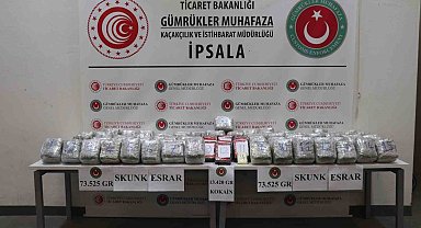 Gümrük Muhafaza ekipleri İpsala ve Esendere Gümrük Kapısı'nda zehir tacirlerine geçit vermedi