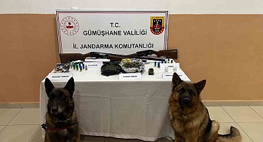 Gümüşhane'de uyuşturucu operasyonunda 1 kişi tutuklandı