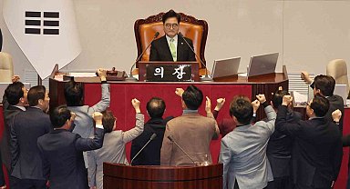 Güney Kore Meclisi, Geçici Devlet Başkanı Han'ın görevden alınmasına ilişkin önergeyi kabul etti