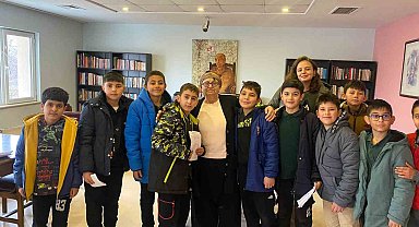 Güzelhisar İlk ve Ortaokulu öğrencilerinden anlamlı ziyaret