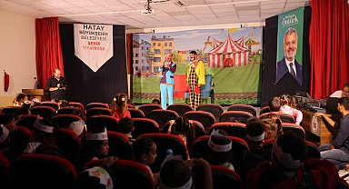 Hatay Şehir Tiyatrosu miniklere hizmet ediyor