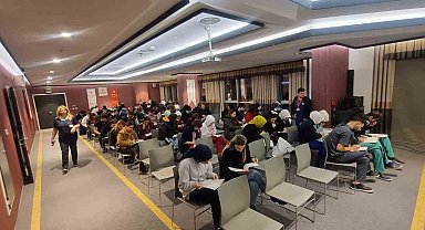 Hayat Hastanesi'nde sınav heyecanı