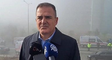 Helikopter kazasıyla ilgili Vali Akbıyık'tan ilk açıklamalar... Taziye mesajları peş peşe geldi