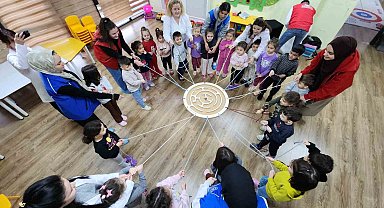 Hem eğlendiler hem öğrendiler