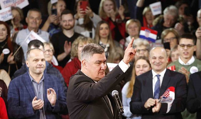 Hırvatistan'da sandık çıkış anketine göre Cumhurbaşkanı Milanovic yeniden seçildi