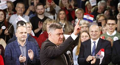 Hırvatistan'da sandık çıkış anketine göre Cumhurbaşkanı Milanovic yeniden seçildi