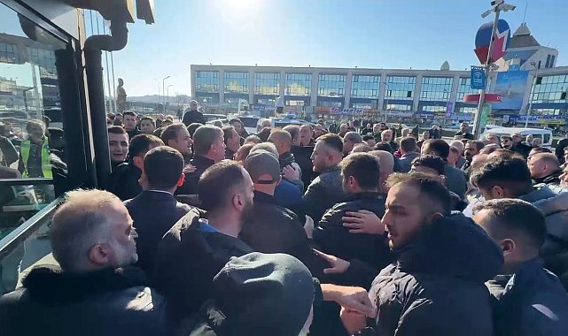 İBB'den Otogar'daki faiş zam protestosuna müdahale