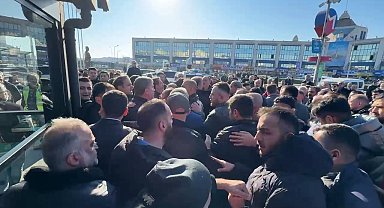 İBB'den Otogar'daki faiş zam protestosuna müdahale