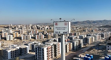 İkinci şantiyede konutlar yükseliyor