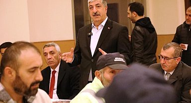 İlçeyi güzelleştiren personellere övgü dolu sözler
