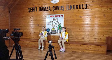 İlkokul öğrencilerinden örnek proje Akıl Küpü TV