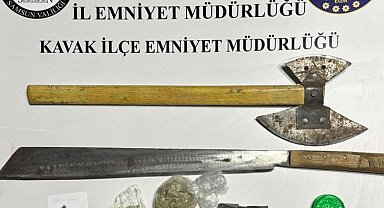 İş yerine uyuşturucu baskını
