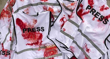 İsrail Gazze'de gazetecileri hedef alıyor: "Can kaybı 201'e yükseldi"