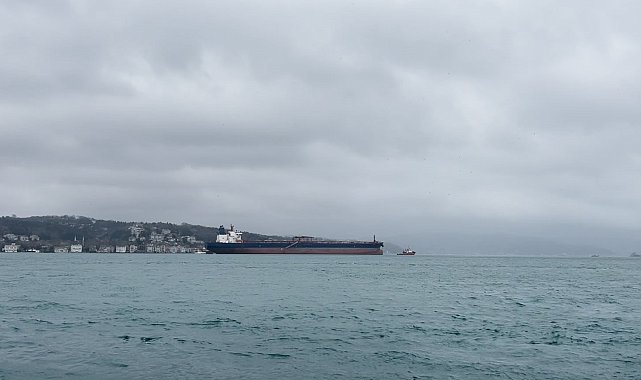 İstanbul Boğazı'nda tanker arızası yaşandı, gemi trafiği durduruldu