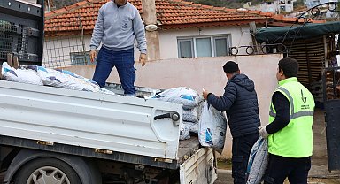 İzmir Güzelbahçe'den kara-kış desteği