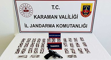 Jandarmadan uyuşturucu hap operasyonu: 1 gözaltı