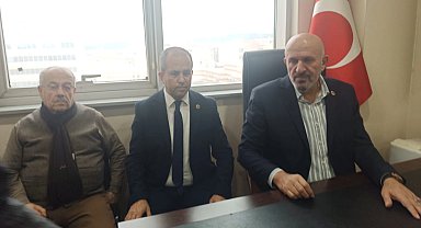 Kadir Delibalta Keşan Muhtarlar Derneği'ni ziyaret etti