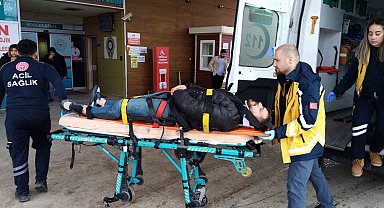 Kafa kafaya çarpıştılar: 1 yaralı