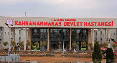 Kahramanmaraş'ta 400 yataklı hastane Ocak'ta hizmete giriyor