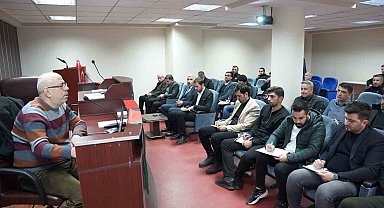 Kahta Belediyesi personeline ihale kanunu konulu eğitim