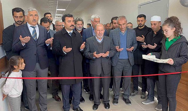 Kahta'da Muhammet Umut Parlak adına kütüphane açıldı
