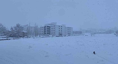 Kar, bir ilçenin tüm köy yollarını ulaşıma kapattı