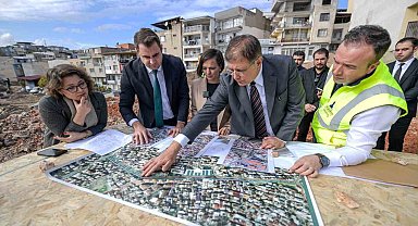 Karabağlar Dostluk Bulvarı'nda bağlantı yolu çalışmaları başladı