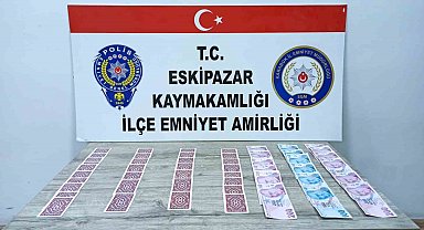 Karabük'te kumar oynayan şahıslara para cezası