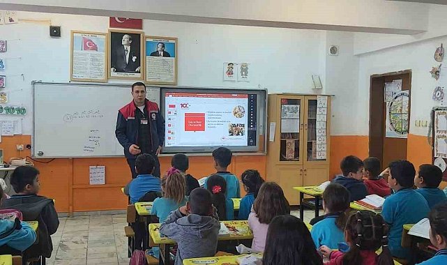 Karacasu'da öğrencilere gıda okuryazarlığı eğitimleri verildi