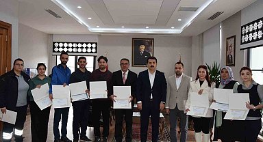 Karapınar'da örnek olan projeye başarı belgesi