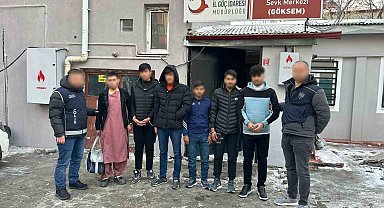 Kars'ta 6 düzensiz göçmen yakalandı