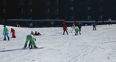 Kartalkaya'da yılbaşı yoğunluğu