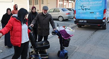 Kas hastası Rabia'nın hayali gerçek oldu