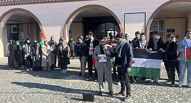 Kastamonu Üniversitesi öğrencileri, Filistin için tek yürek oldu
