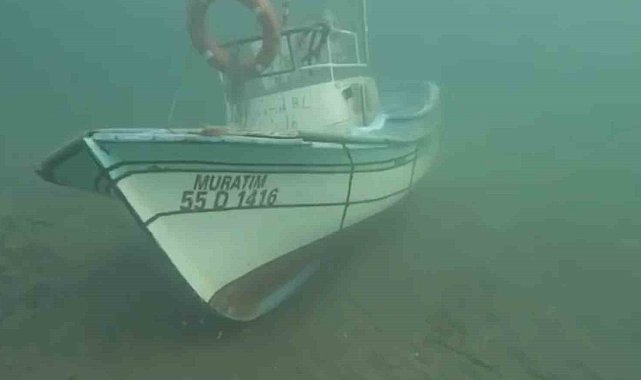 Kayıp balıkçılara ait teknenin fotoğrafı emniyetin sonar cihazında