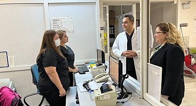 Kaymakam Doğru, sağlık çalışanları ile bir araya geldi