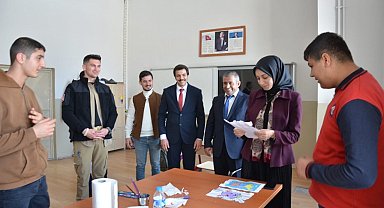 Kaymakam Duman, özel eğitime tabi öğrencilerle bir araya geldi
